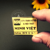 In tem đồng ăn mòn đẹp giá rẻ - Mẫu 11