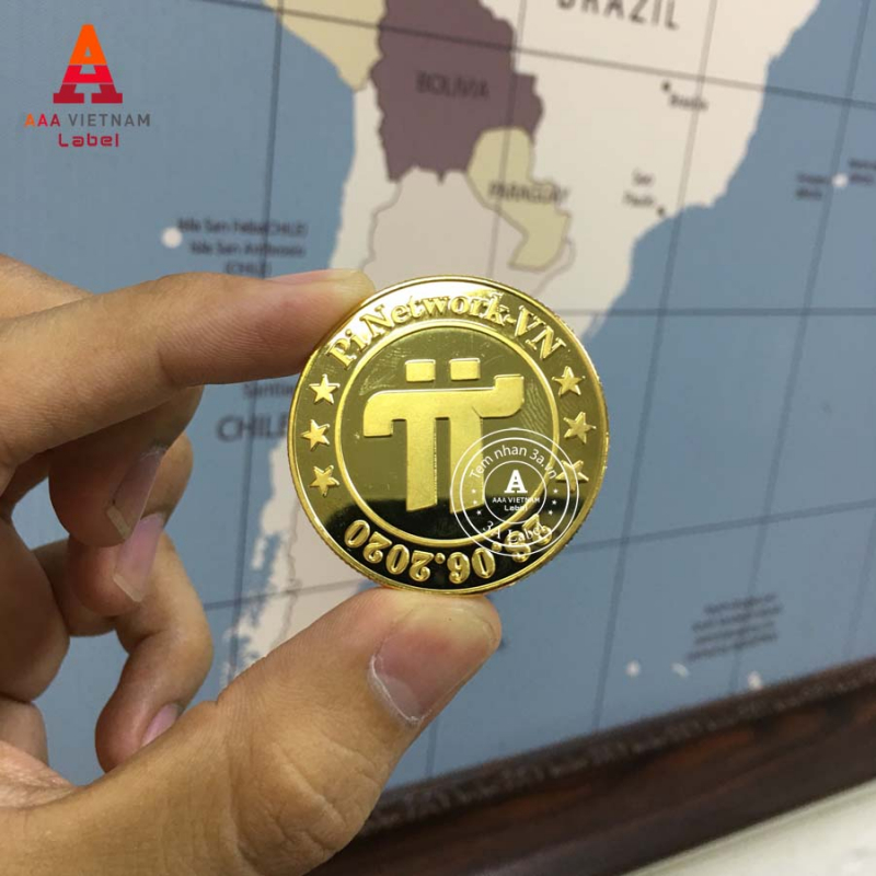In logo tem kim loại chất liệu hợp kim - Mẫu 11 - Ảnh 4