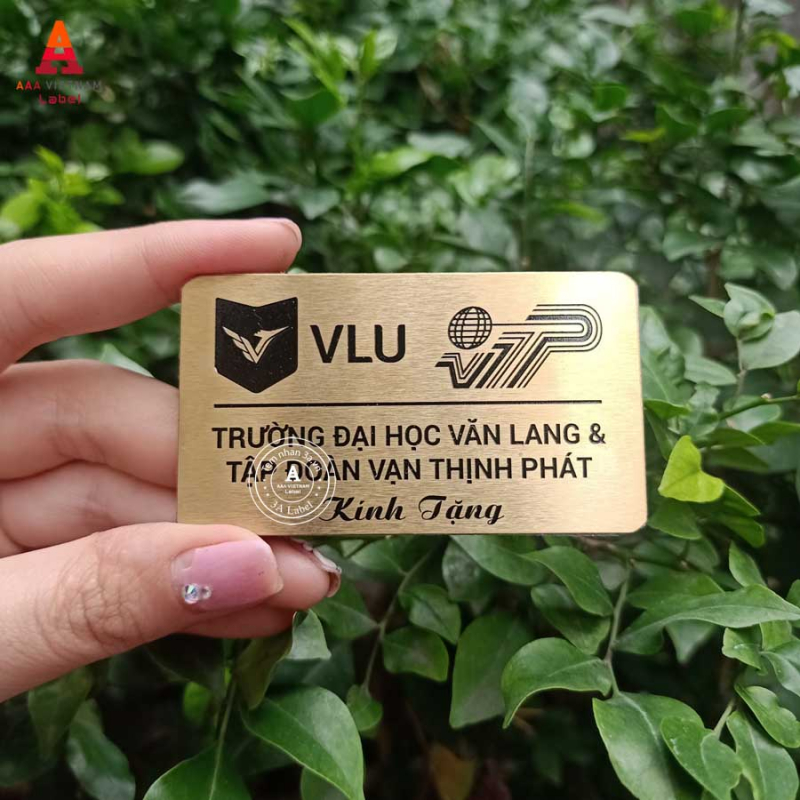 In tem inox ăn mòn đẹp giá rẻ - Mẫu 40 - Ảnh 3