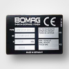 In tem mác máy động cơ bền đẹp
