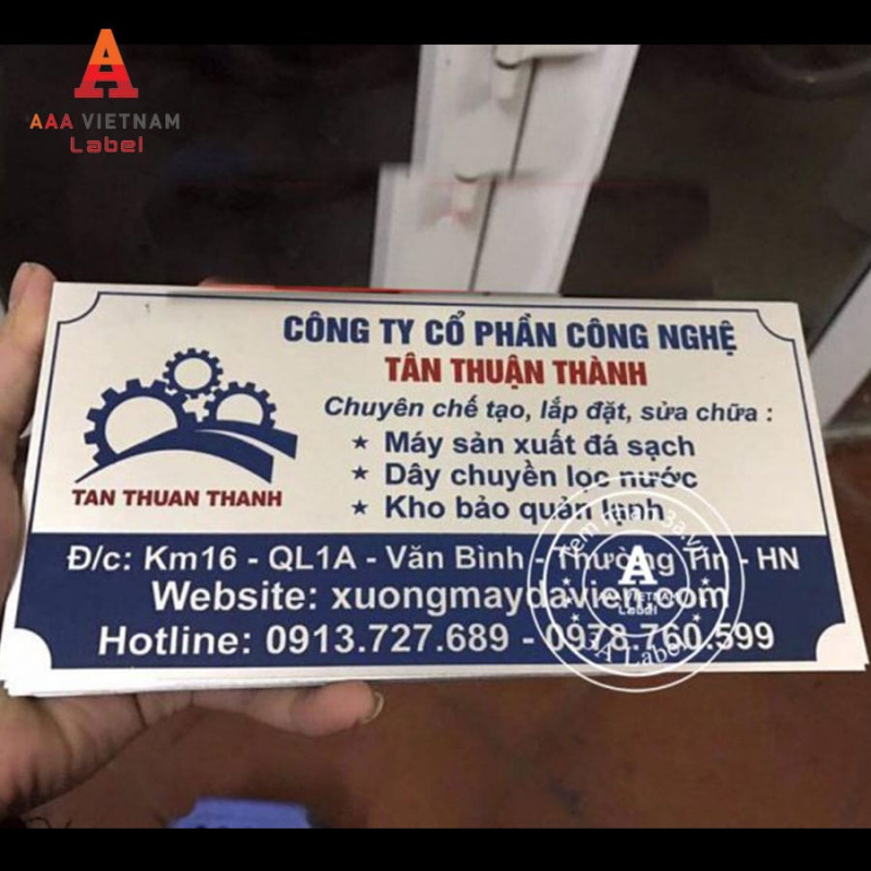 In tem nhôm ăn mòn đẹp giá rẻ - Mẫu 23 - Ảnh 3