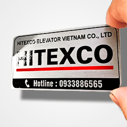 In tem nhôm ăn mòn đẹp giá rẻ - Mẫu 40