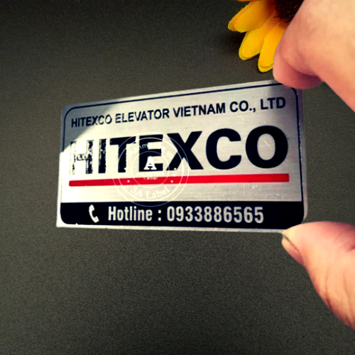 In tem nhôm ăn mòn đẹp giá rẻ - Mẫu 40