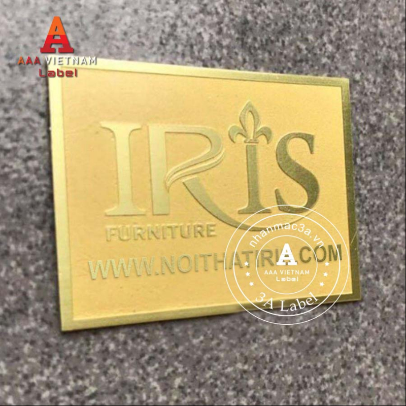 In tem đồng ăn mòn đẹp giá rẻ - Mẫu 19 - Ảnh 2