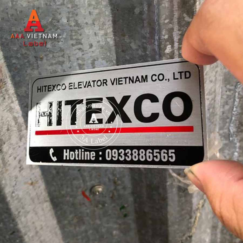 In tem nhôm ăn mòn đẹp giá rẻ - Mẫu 25 - Ảnh 5