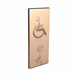 Biển số phòng khách sạn đẹp, biển chỉ dẫn - Mẫu 35
