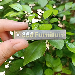 In tem inox ăn mòn đẹp giá rẻ - Mẫu 31
